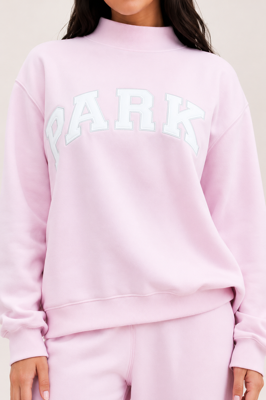 Parke Birthday Cake Varsity Mockneck